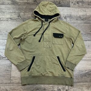 Vintage Y2K Oakley Software Hoodie Green Pullover Sweatshirt - Men's Size Large